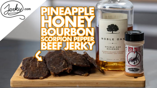 Pineapple Honey Bourbon Scorpion Pepper Jerky Recipe - A Unique Sweet & Spicy Flavor