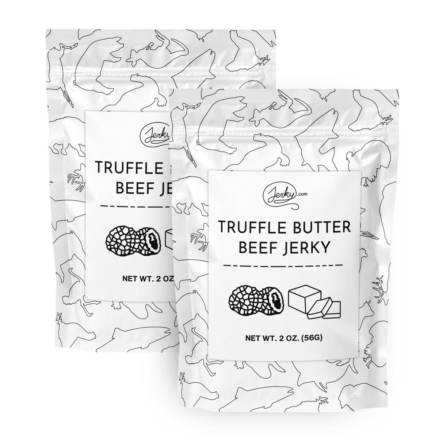 Test Kitchen Batch #51 - Truffle Butter Beef Jerky 2-Pack by Jerky.com