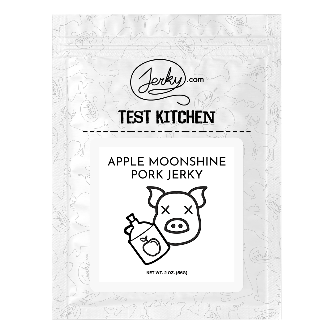 Test Kitchen Batch #46 - Apple Moonshine Pork Jerky 2oz by Jerky.com