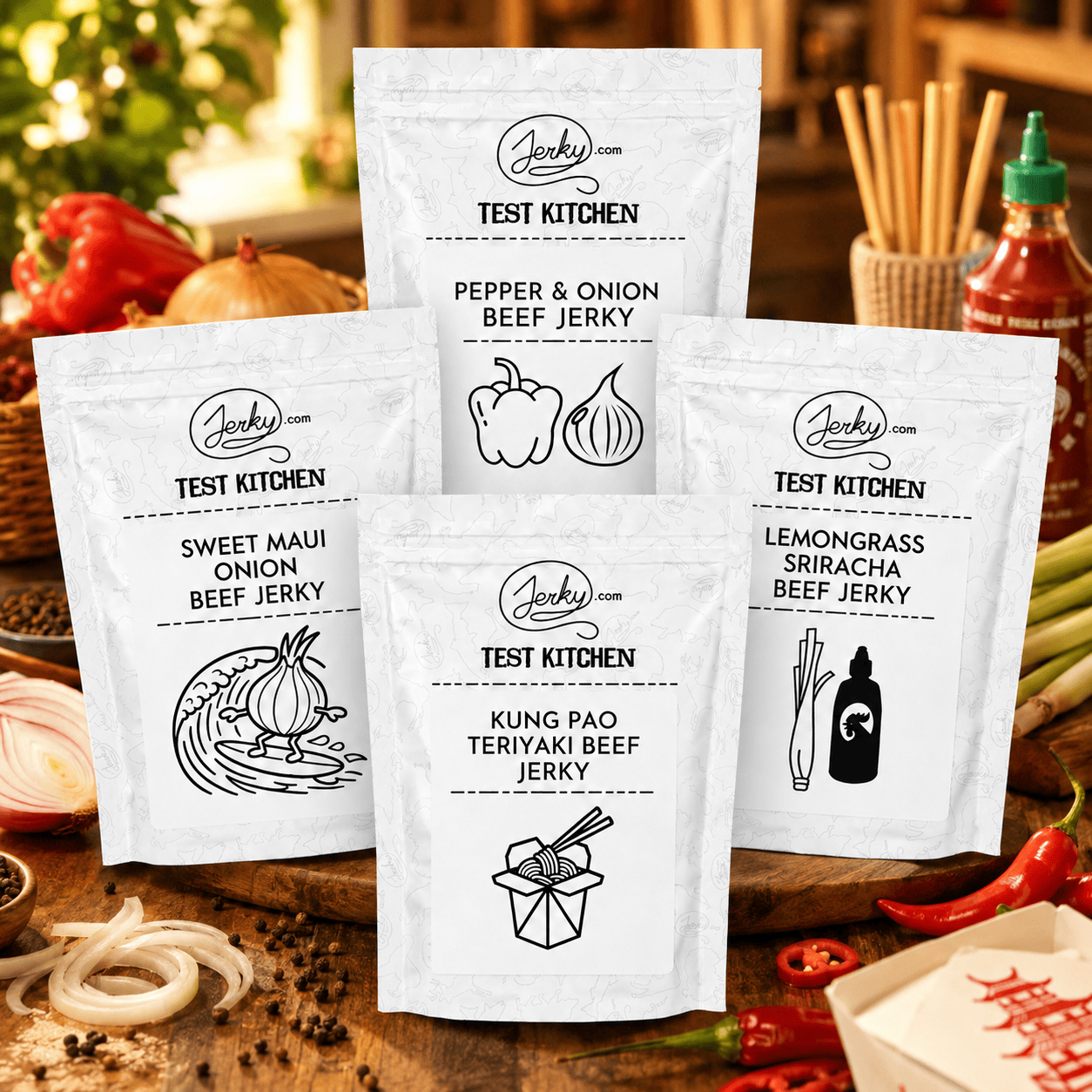 4 pc. Limited Edition Jerky Bundle by Jerky.com