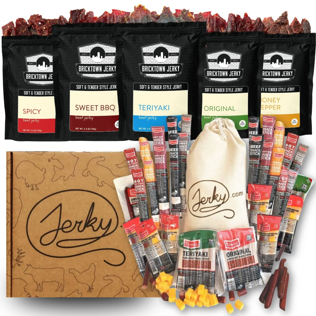 Jerky & Meat Sticks Gift Box – The Perfect Combo Gift Pack – Jerky.com Jerky & Meat Sticks Gift Box – The Perfect Combo Gift Pack – Jerky.com