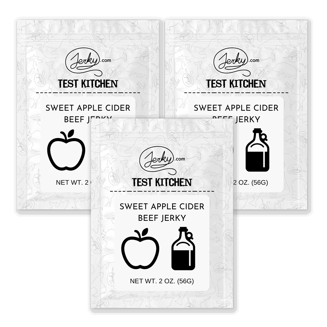 Sweet Apple Cider Beef Jerky 3-Pack by Jerky.com