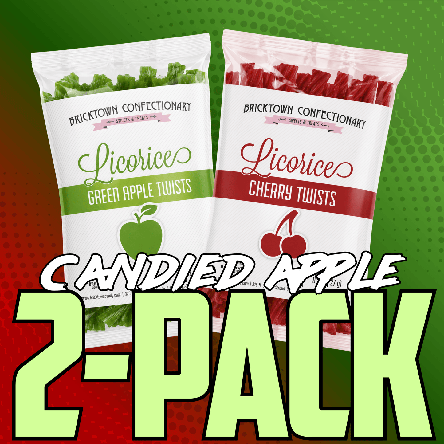 Candied Apple Licorice Pack - Tiktok by Jerky.com
