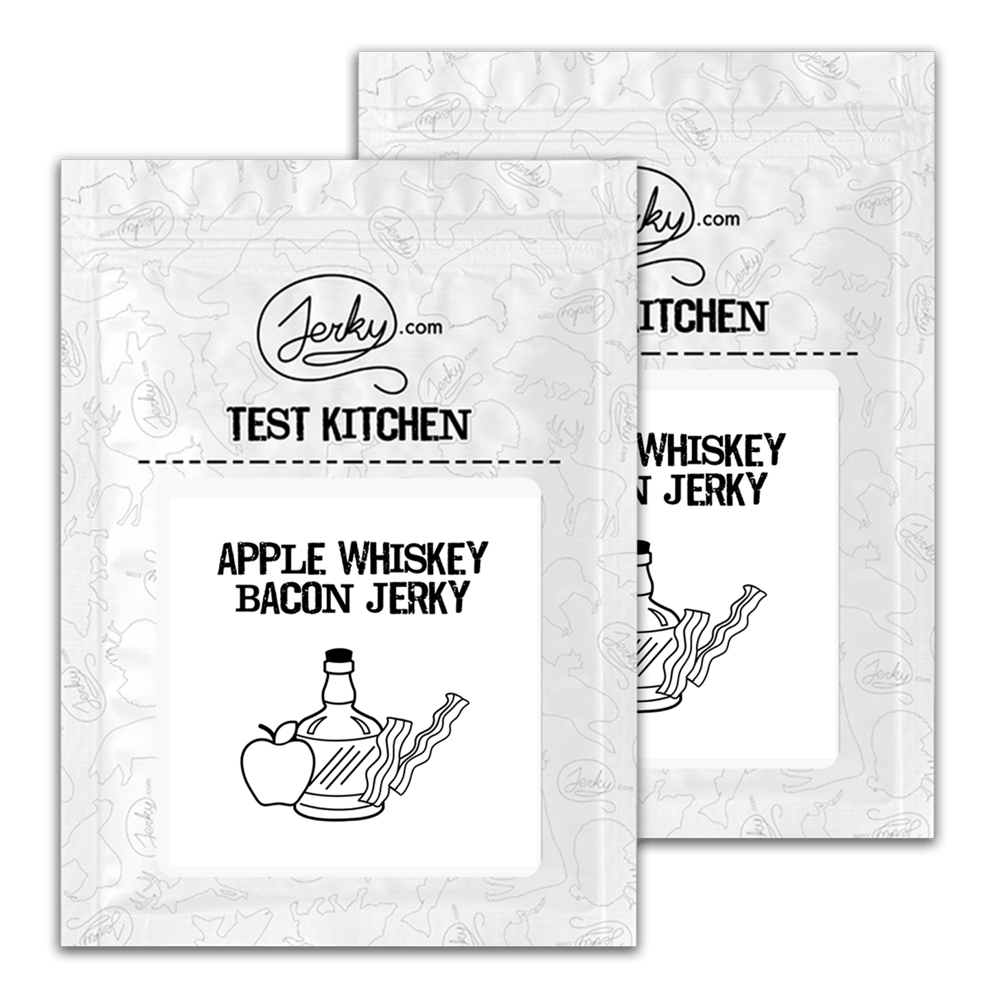 Test Kitchen Batch #49 - Apple Whiskey Bacon Jerky 2-Pack by Jerky.com