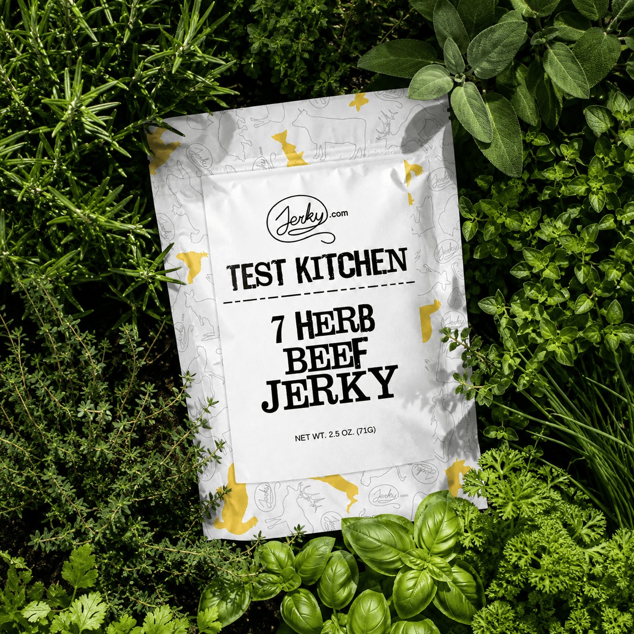 7 Herb Beef Jerky - Limited Edition Test Kitchen Jerky - 2.5 oz. by Jerky.com