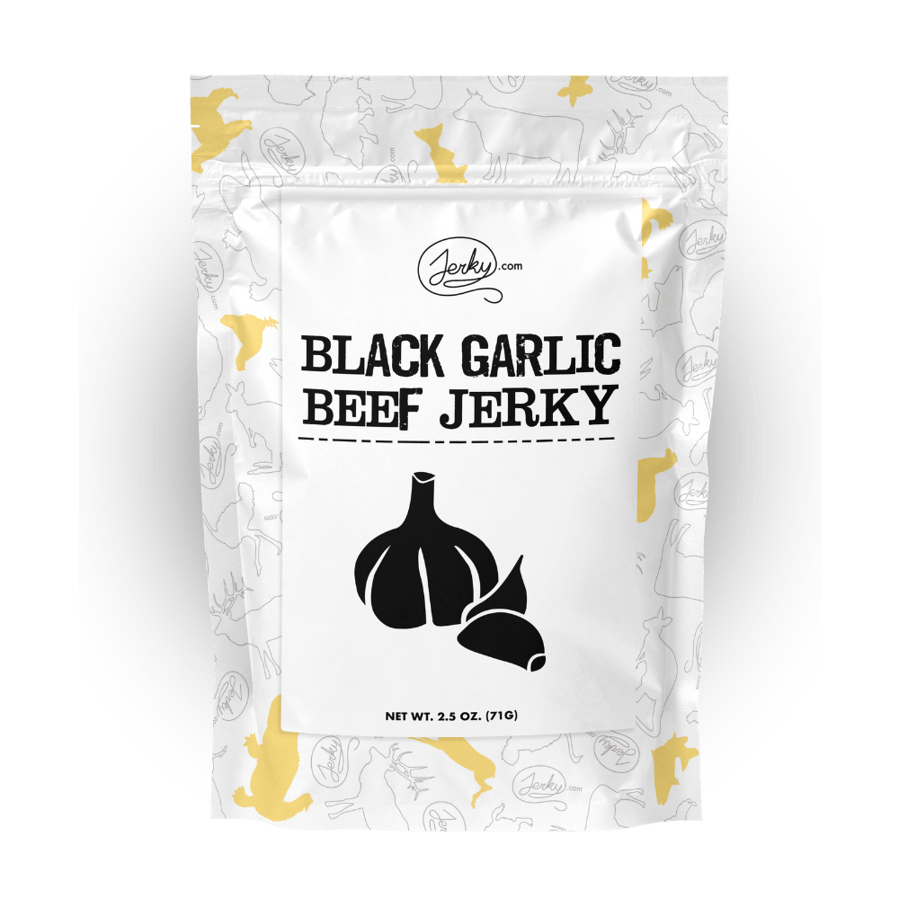 Limited Edition Black Garlic Beef Jerky - 2.5 oz by Jerky.com