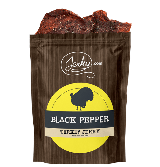 All-Natural Turkey Jerky - Black Pepper by Jerky.com