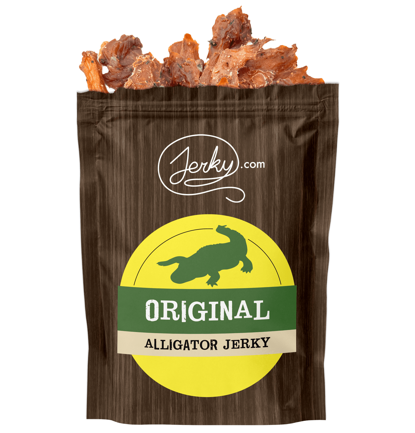 All-Natural Alligator Jerky - Original by Jerky.com