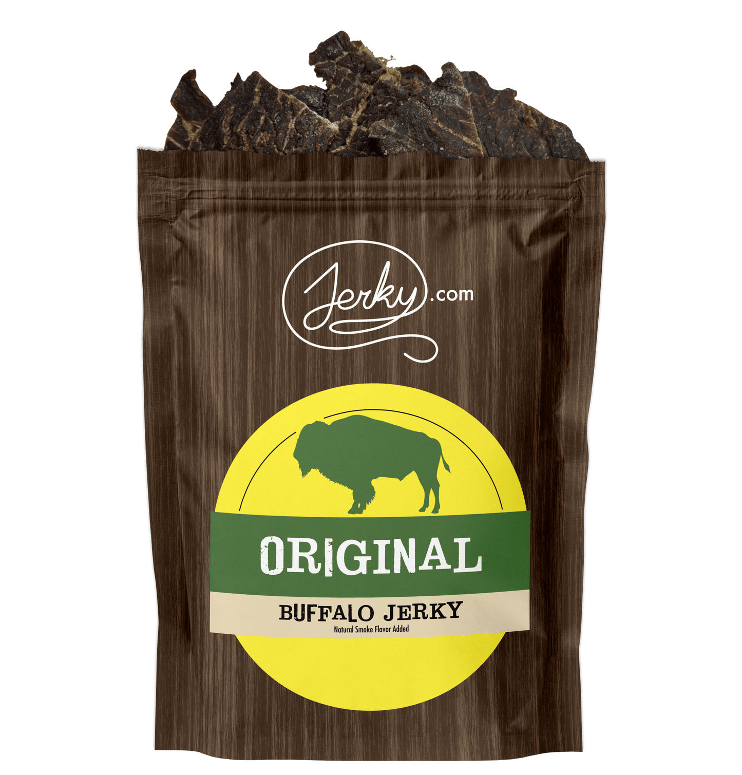 All-Natural Buffalo Jerky - Original by Jerky.com