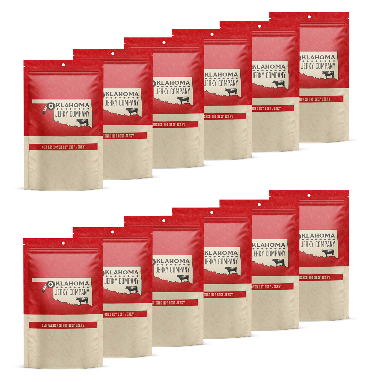 Old Fashioned Style Beef Jerky - Hot by Oklahoma Jerky Company