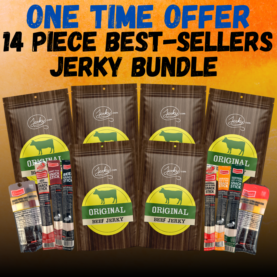 14 pc Best Sellers Jerky Bundle by Jerky.com