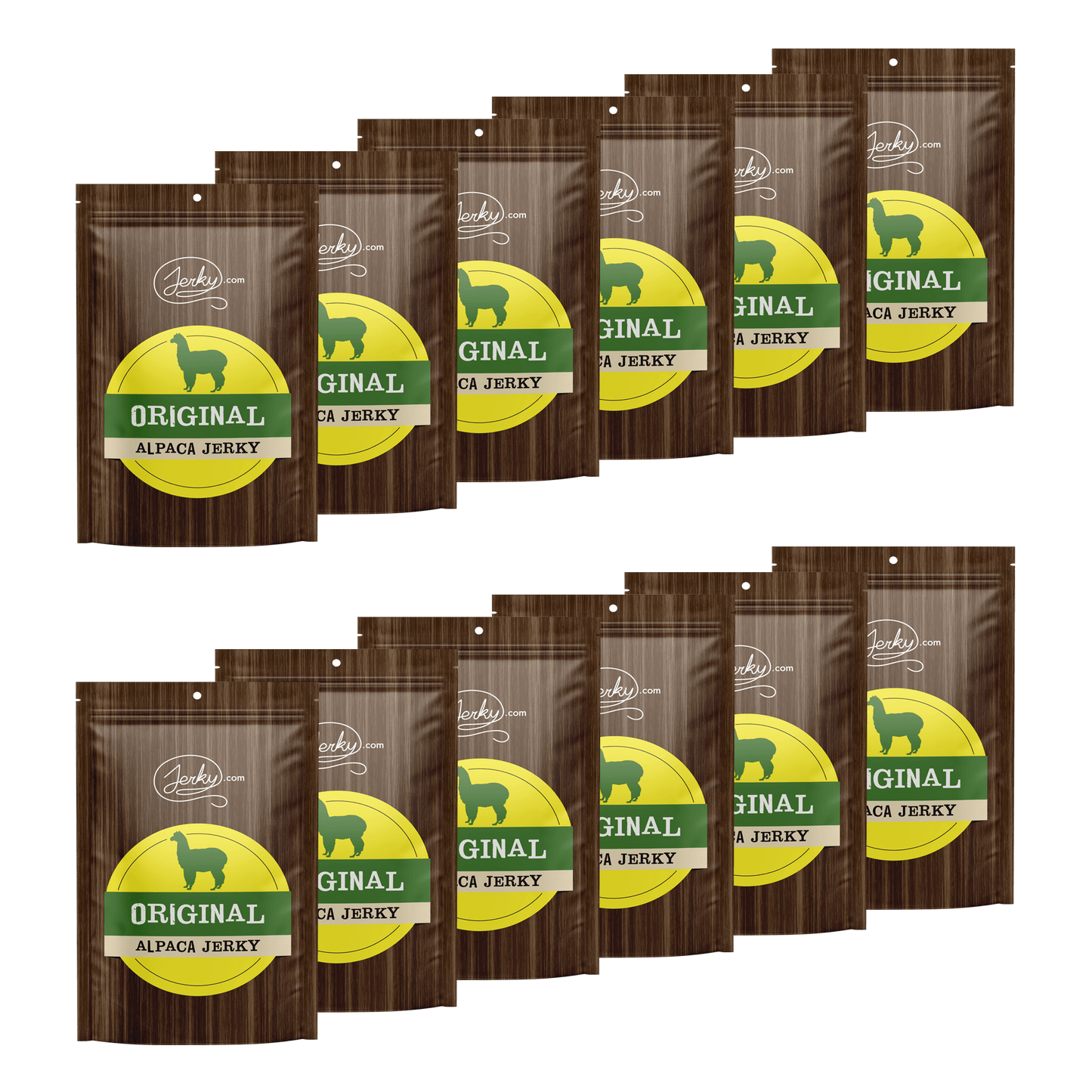 All-Natural Alpaca Jerky - Original by Jerky.com