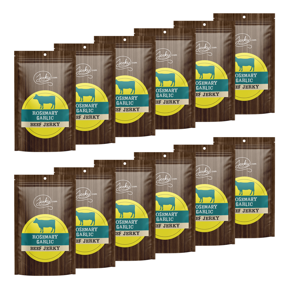 All-Natural Beef Jerky - Rosemary Garlic by Jerky.com