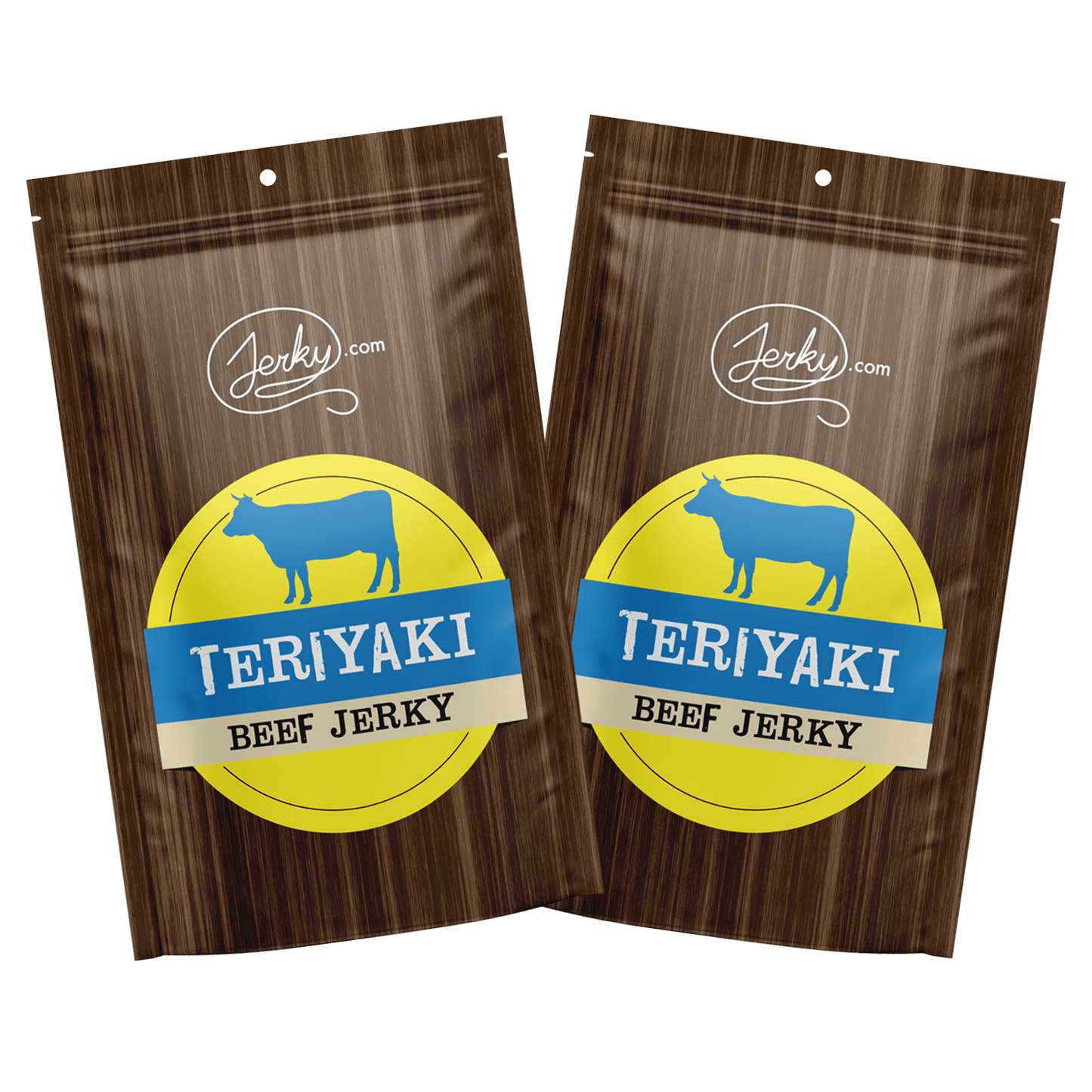 All-Natural Beef Jerky - Teriyaki - 1 Pound Bag by Jerky.com