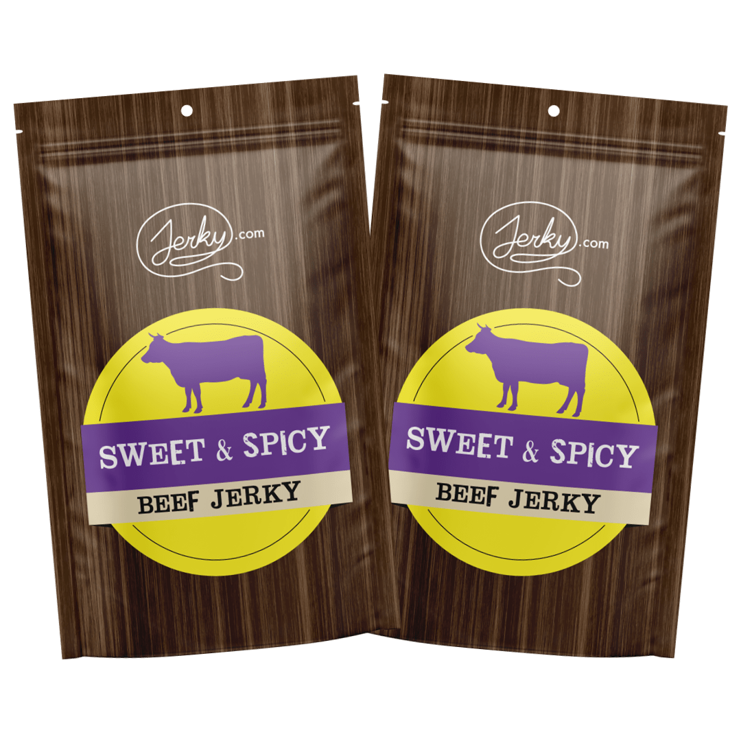 Jerky.com Sweet & Spicy Beef Jerky - 2 Bag Bundle by Jerky.com
