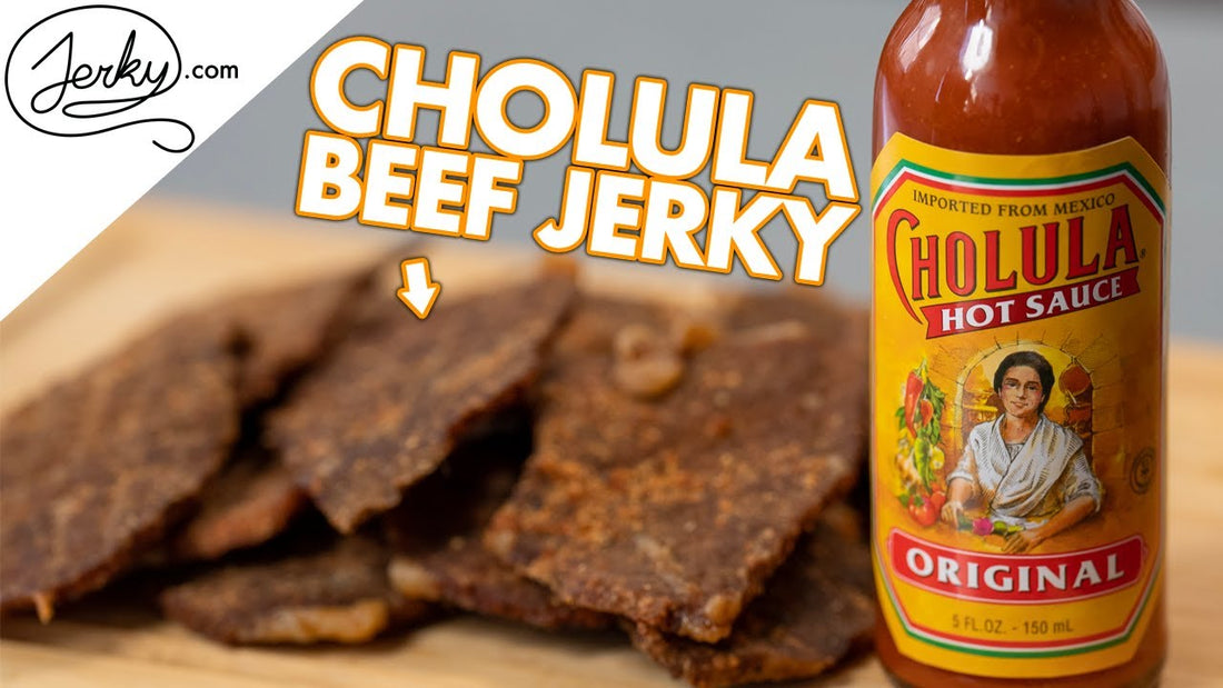 Cholula Beef Jerky Recipe - How to make this homemade jerky