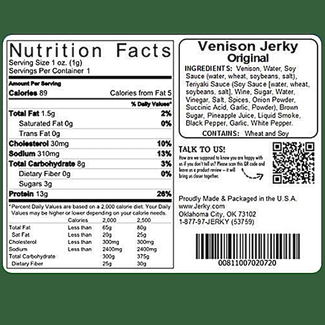 Exotic Jerky Sampler Pack by Jerky.com