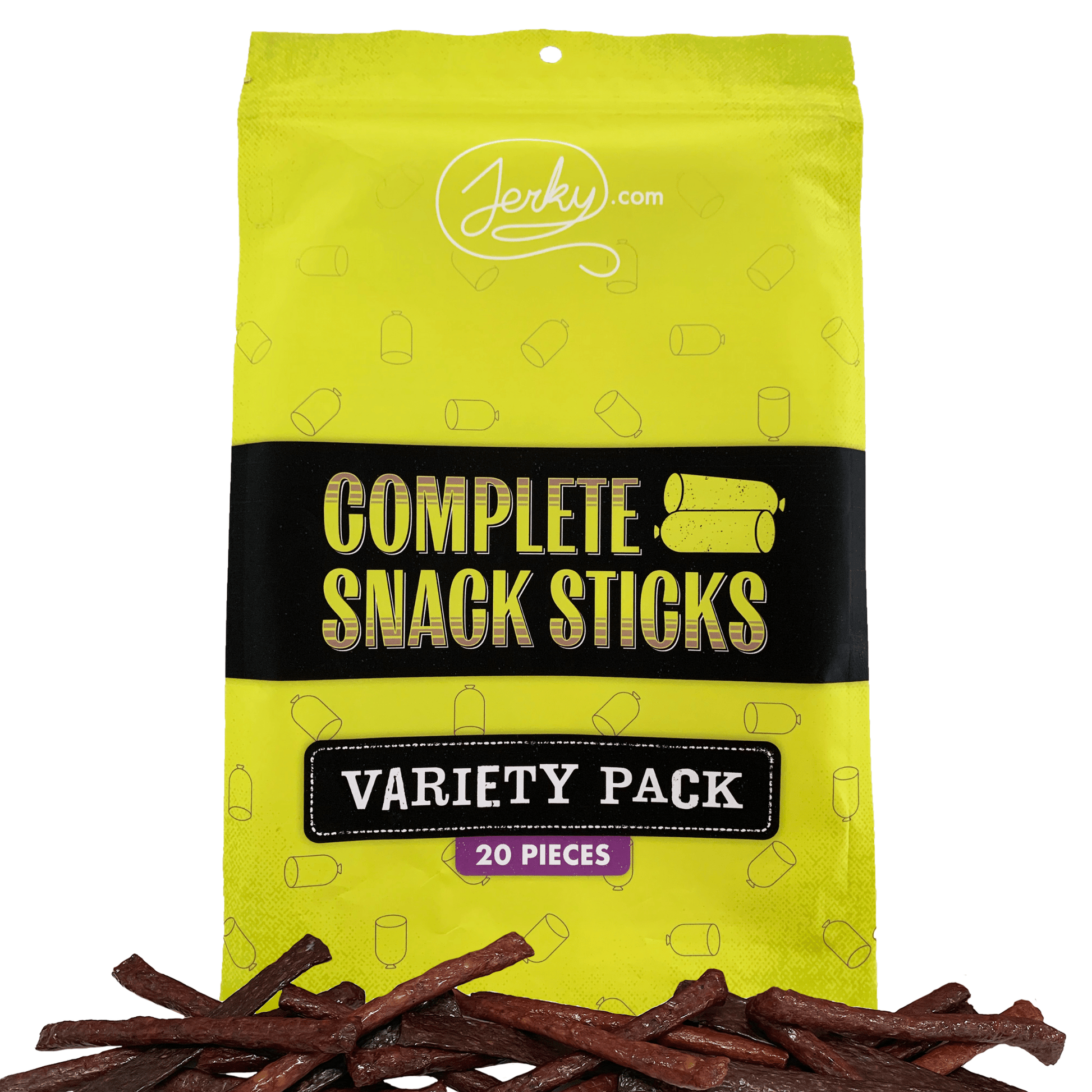The Complete Meat Stick Combo Variety Pack - 20 Pieces by Jerky.com