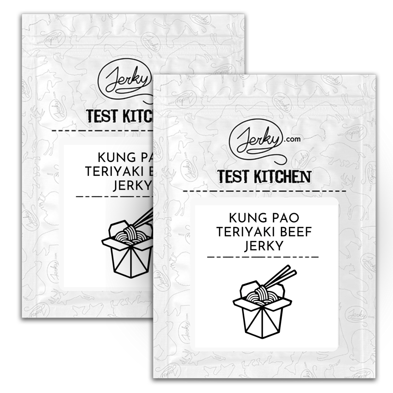 Test Kitchen Batch #50 - Kung Pao Teriyaki Beef Jerky 2-Pack by Jerky.com