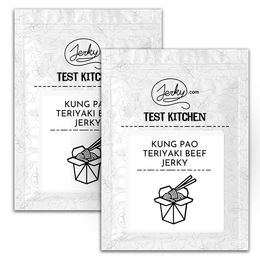 Test Kitchen Batch #50 - Kung Pao Teriyaki Beef Jerky 2-Pack by Jerky.com