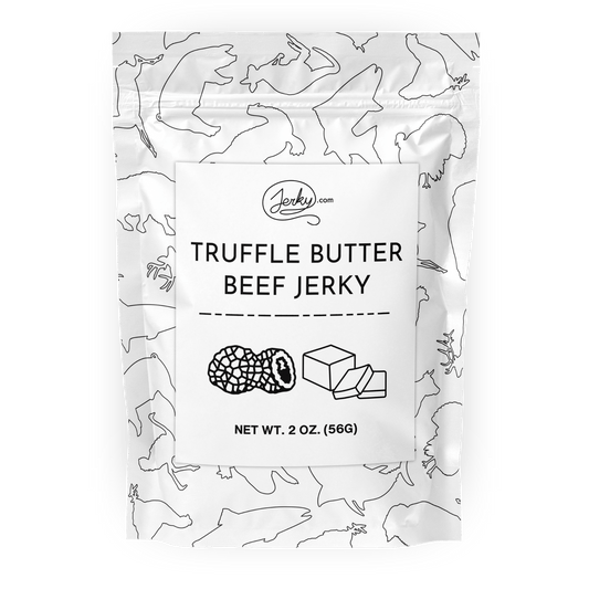 Test Kitchen Batch #51 - Truffle Butter Beef Jerky 2oz by Jerky.com