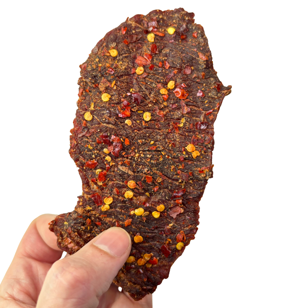 All-Natural Buffalo Jerky - Hot by Jerky.com