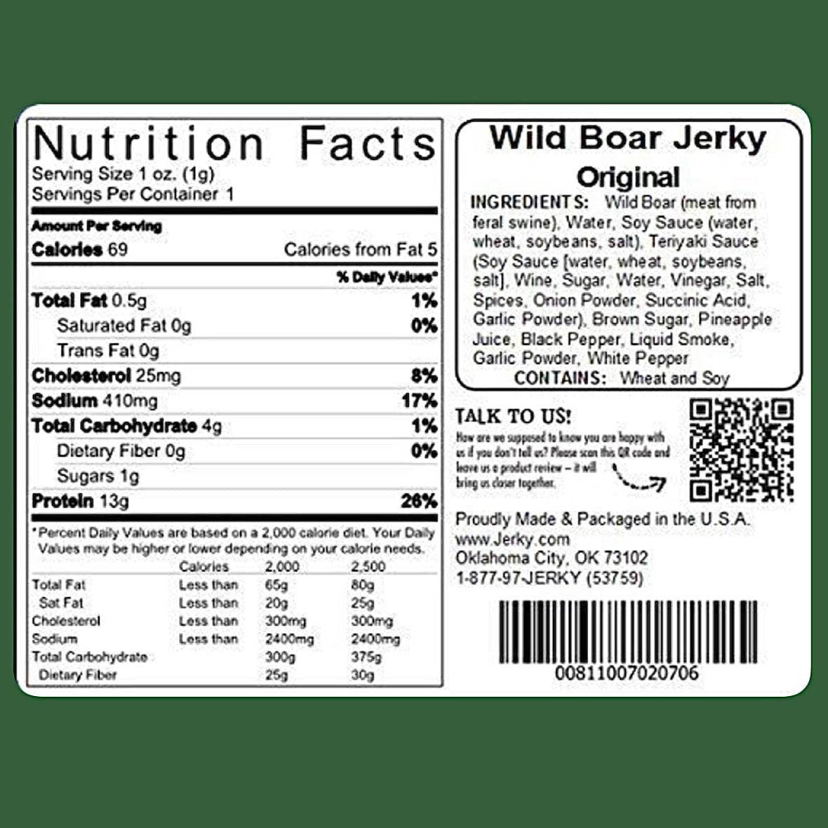 Exotic Jerky Sampler Pack by Jerky.com