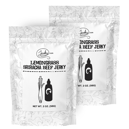 Test Kitchen Batch #52 - Lemongrass Sriracha Beef Jerky 2oz 2 Pack by Jerky.com