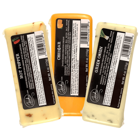 3-Flavor Cheese Bundle by Jerky.com