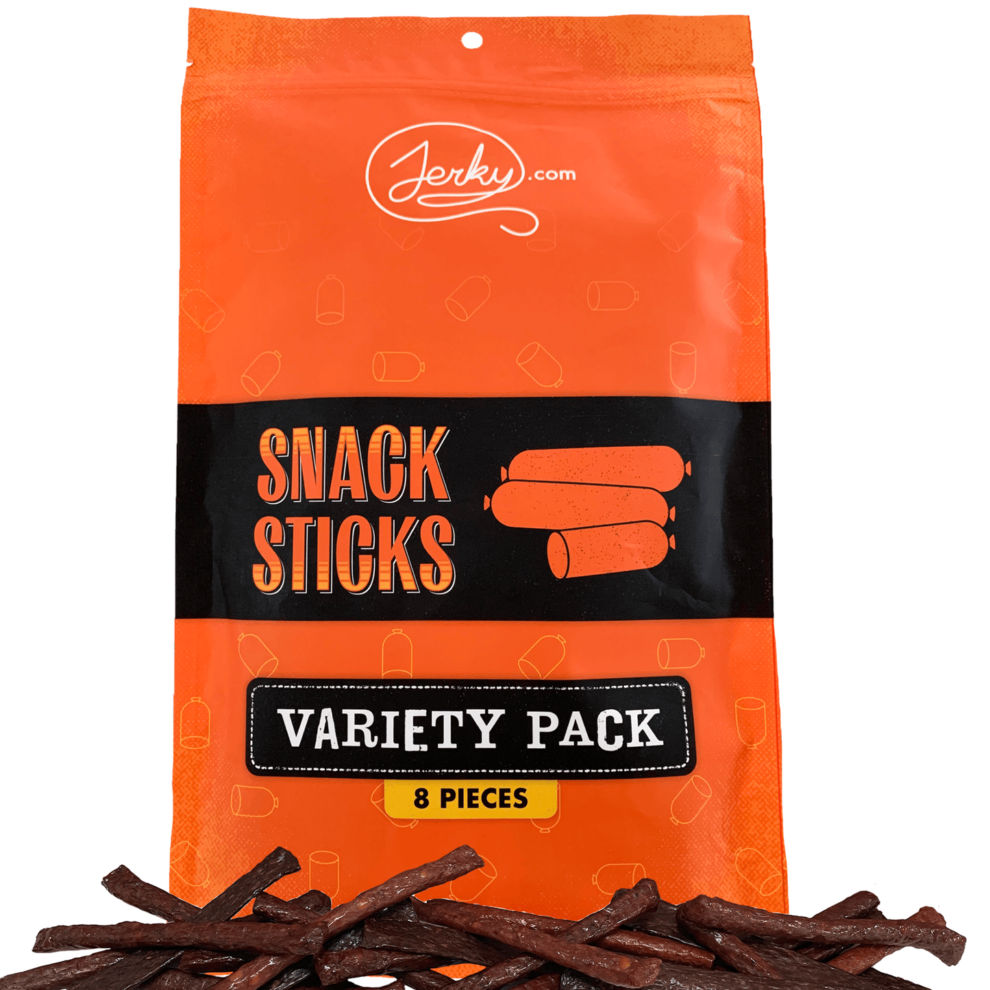 Snack Sticks Variety Pack - 8 Pieces by Jerky.com
