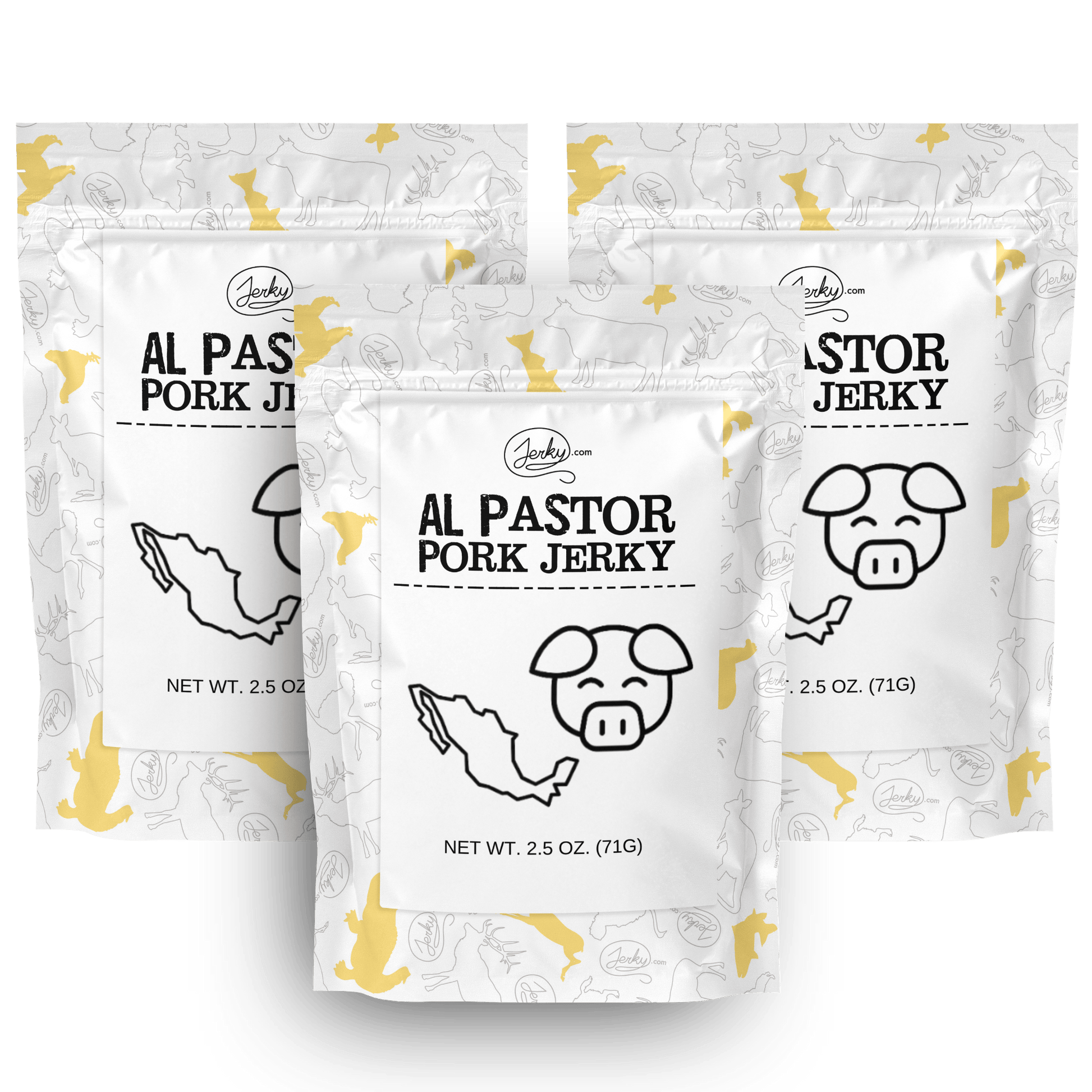 Al Pastor Pork Jerky - Limited Edition Test Kitchen Jerky 3-Pack by Jerky.com