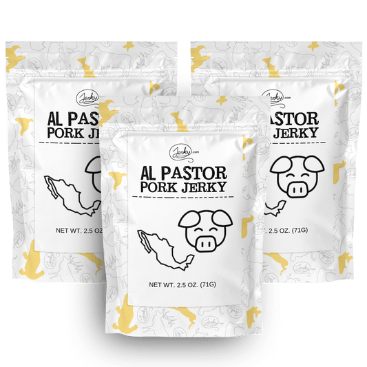 Al Pastor Pork Jerky - Limited Edition Test Kitchen Jerky 3-Pack by Jerky.com
