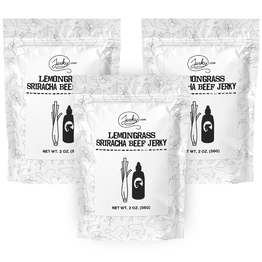 Test Kitchen Batch #52 - Lemongrass Sriracha Beef Jerky 3-Pack by Jerky.com
