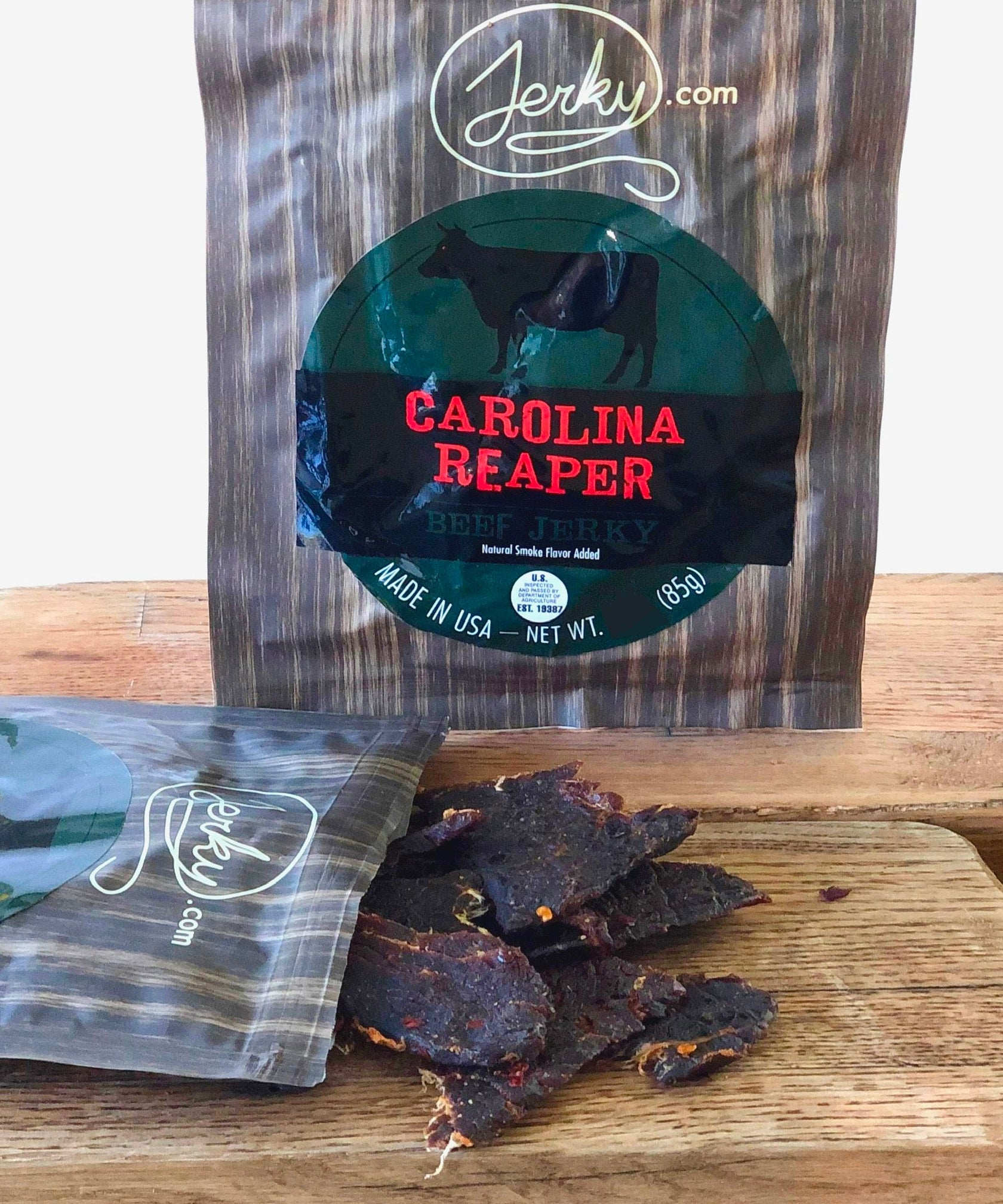 Carolina Reaper Beef Jerky World's Hottest Jerky