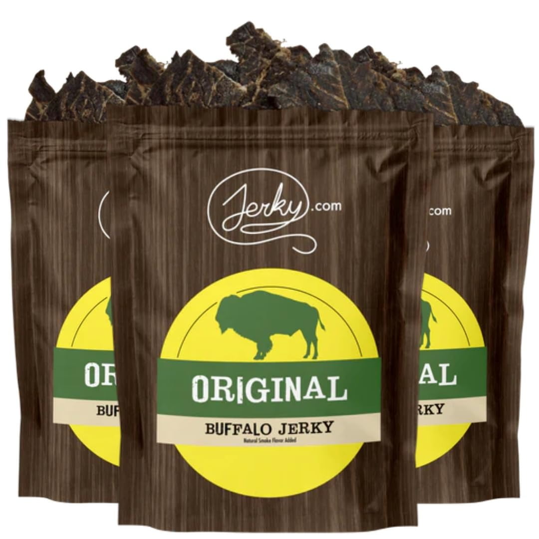 Original Buffalo Jerky - 3 Pack by Jerky.com