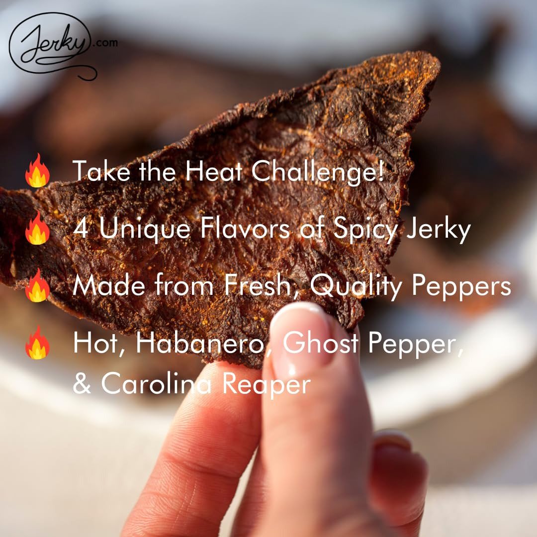 Hot Jerky Sampler Pack by Jerky.com