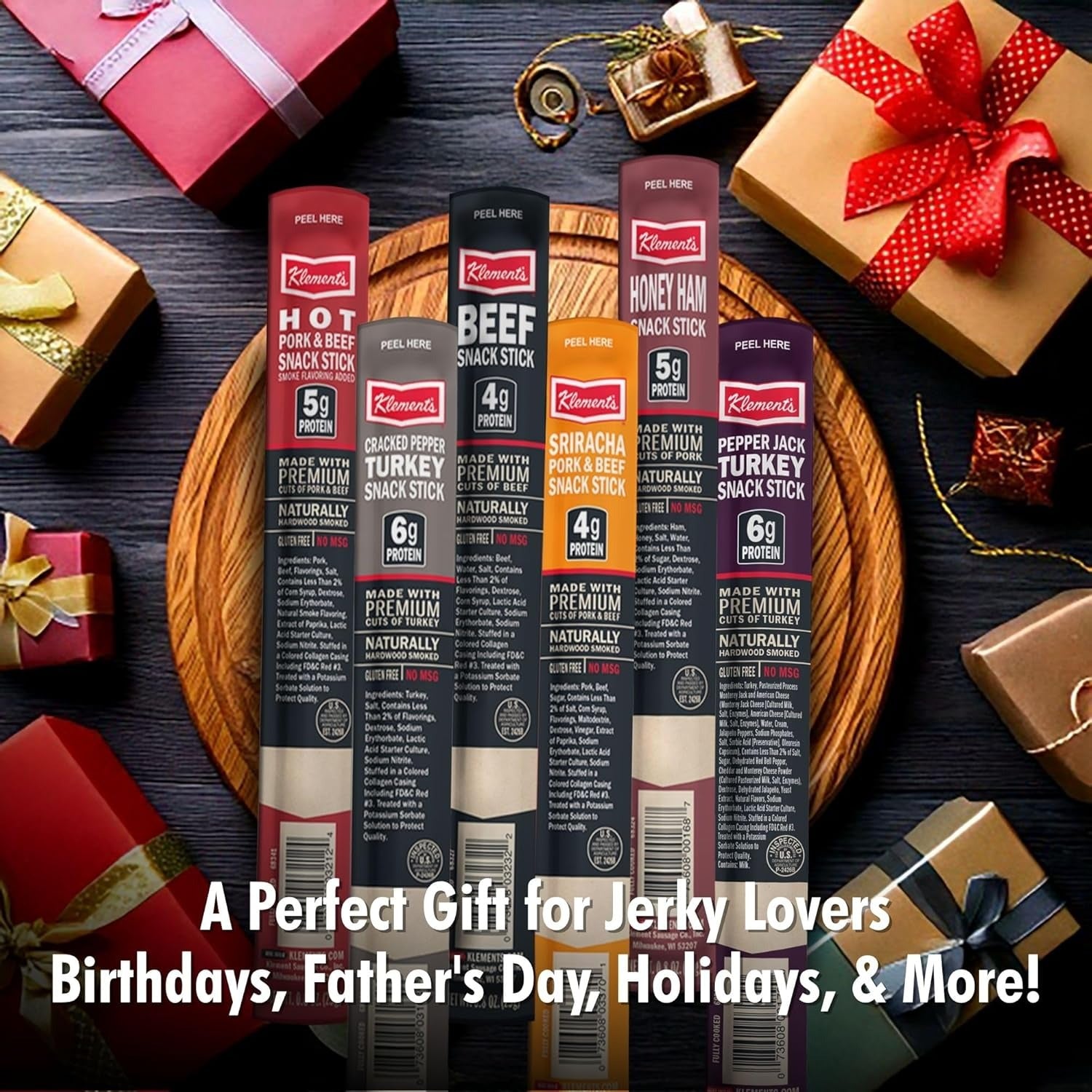 Meat Stick Variety Packs - 30 Pack by Jerky.com