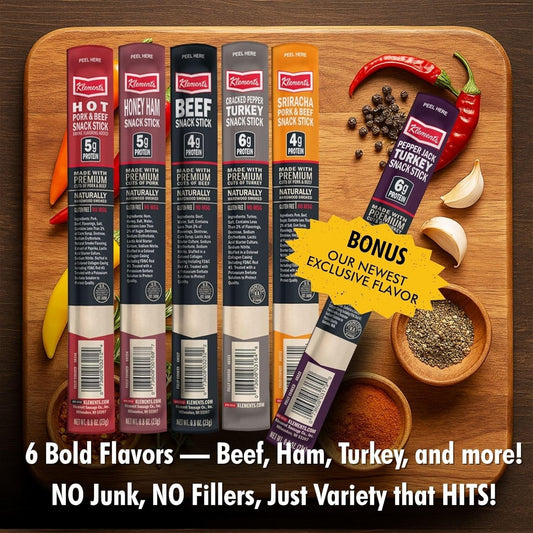 Meat Stick Variety Packs - 12 Pack by Jerky.com