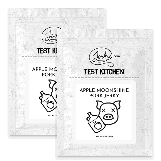 Test Kitchen Batch #46 - Apple Moonshine Pork Jerky 2-Pack by Jerky.com