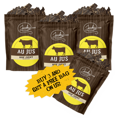 Buy 3 Get 1 FREE - Au Jus Beef Jerky by Jerky.com