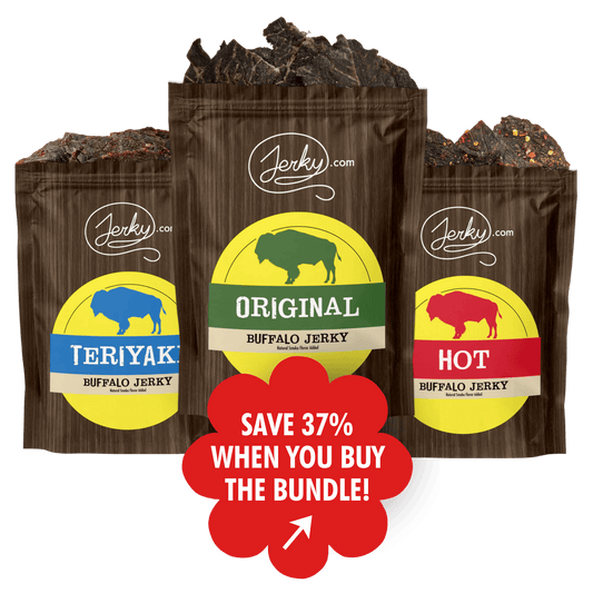 Buffalo 3 Flavor Bundle by Jerky.com