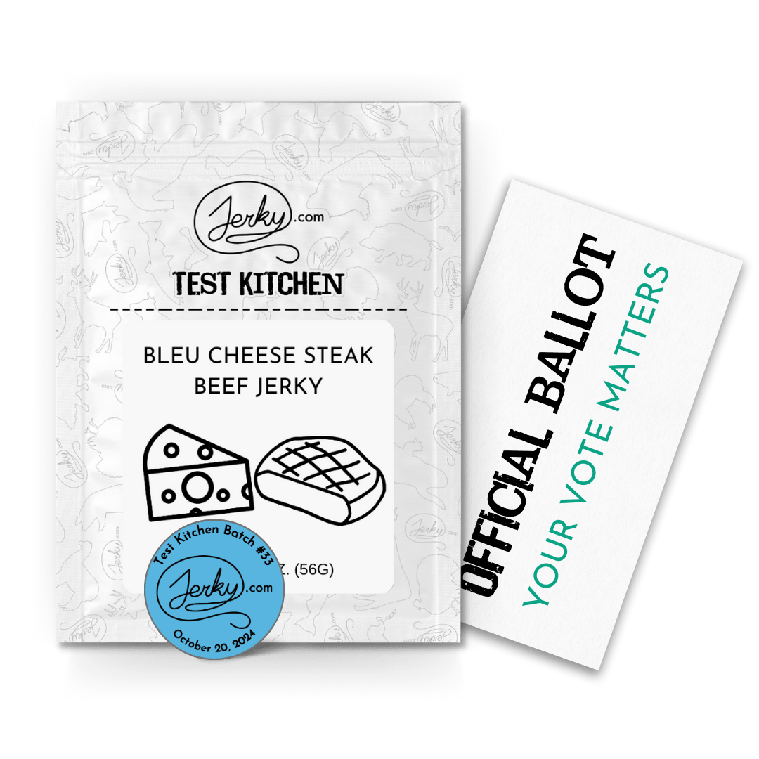 Test Kitchen Batch 33 Bleu Cheese Steak Beef Jerky Keep It or Kill