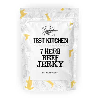 7 Herb Beef Jerky - Limited Edition Test Kitchen Jerky - 2.5 oz. by Jerky.com