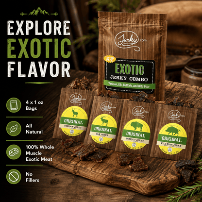 Exotic Jerky Sampler Pack by Jerky.com