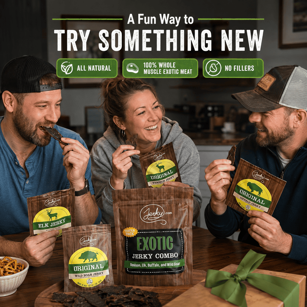 Exotic Jerky Sampler Pack by Jerky.com