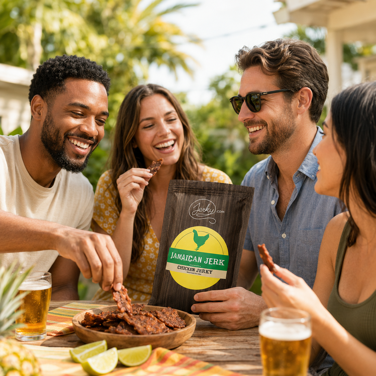 All-Natural Chicken Jerky - Jamaican Jerk by Jerky.com