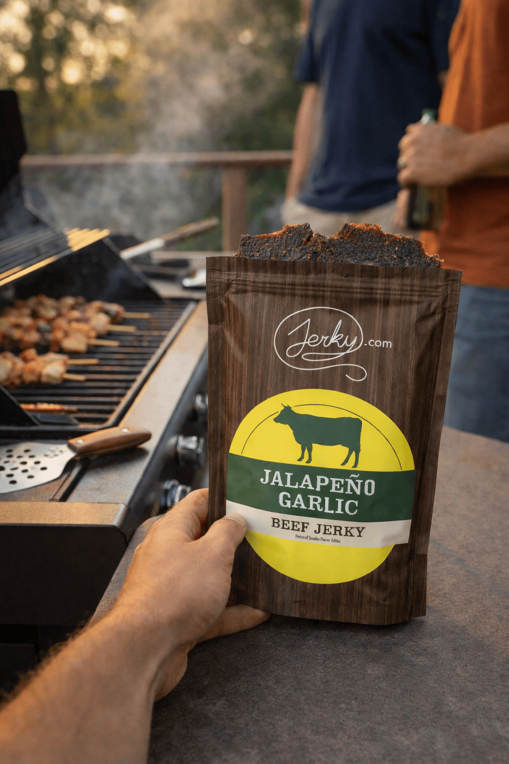 All-Natural Beef Jerky - Jalapeno Garlic by Jerky.com