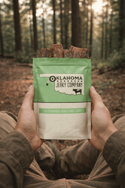 Old Fashioned Style Beef Jerky - Garlic by Oklahoma Jerky Company