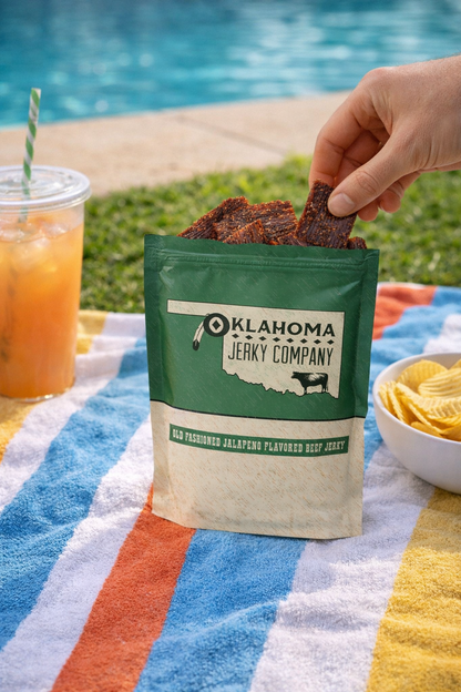 Old Fashioned Style Beef Jerky - Jalapeno by Oklahoma Jerky Company