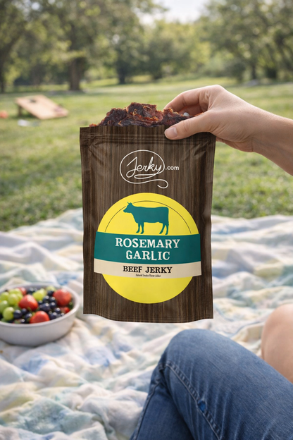 All-Natural Beef Jerky - Rosemary Garlic by Jerky.com